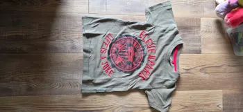 T-shirt vert eleven paris 4 ans