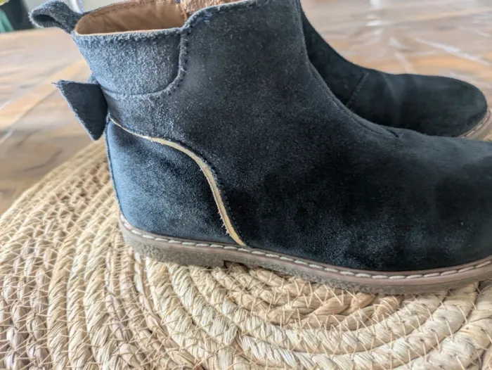 Bottines bleues marines - photo numéro 5