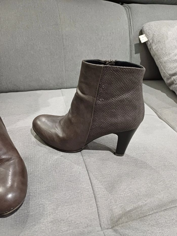 Bottines grands boulevard esprit Paris pointure 39 - photo numéro 5