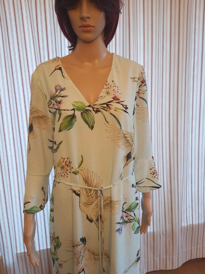 Jolie Robe Bel&Bo taille 38 fond tourquoise - photo numéro 10