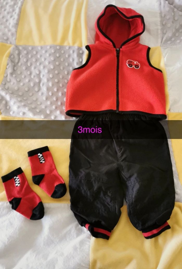 Ensemble pantalon polaire