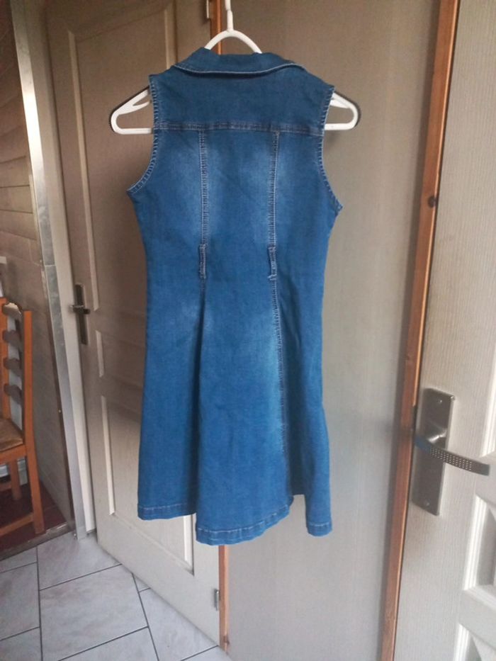 robe en jeans - photo numéro 7