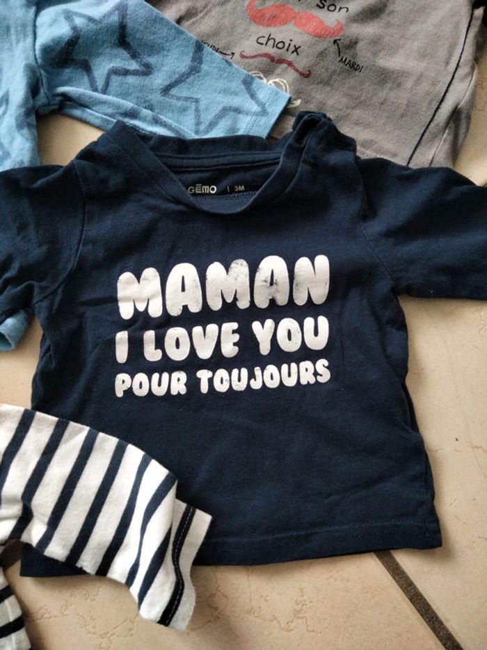 Lot de 9 maillots manches longues - photo numéro 6