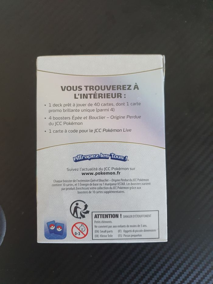 Kit ap pokemon origine perdu fr - photo numéro 2