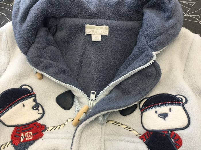 Duffle-coat polaire - Kimbaloo - 12m - photo numéro 3