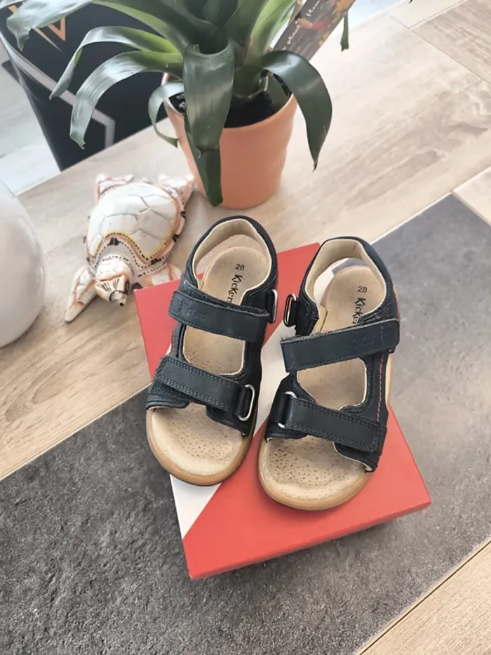 Sandales garçon 28 Kickers - photo numéro 2
