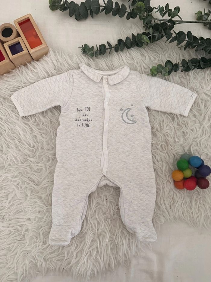 Pyjama matelassé 3 mois