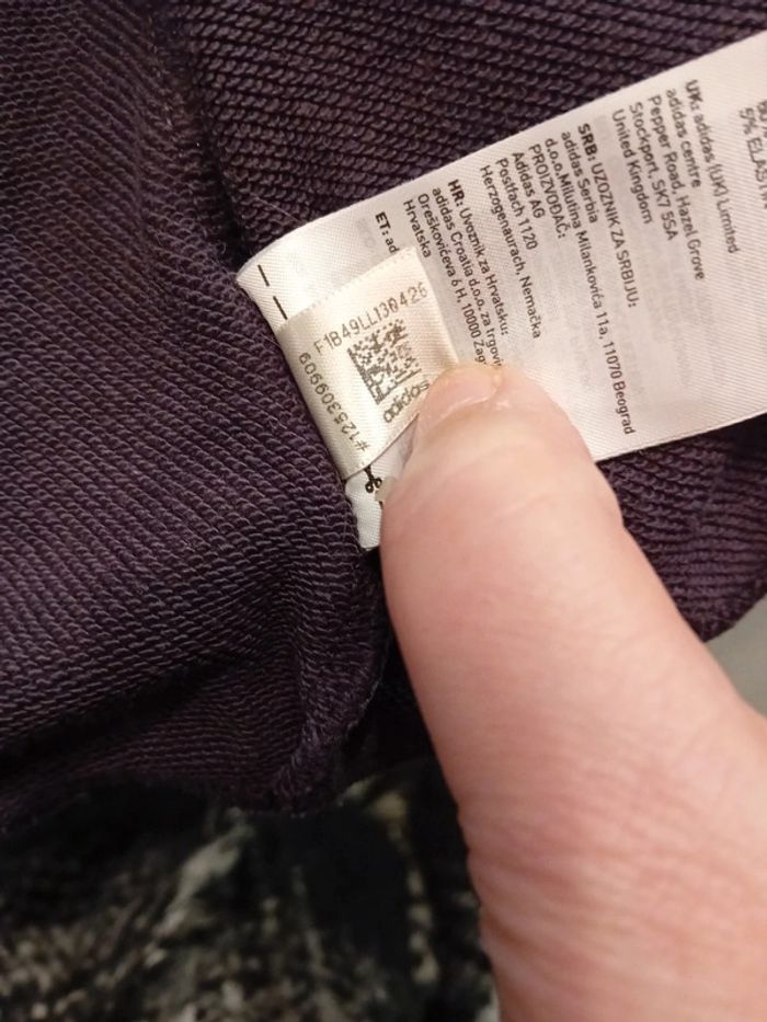 Veste Adidas Fille 13/14 ans Rose Violet Blanc - photo numéro 13