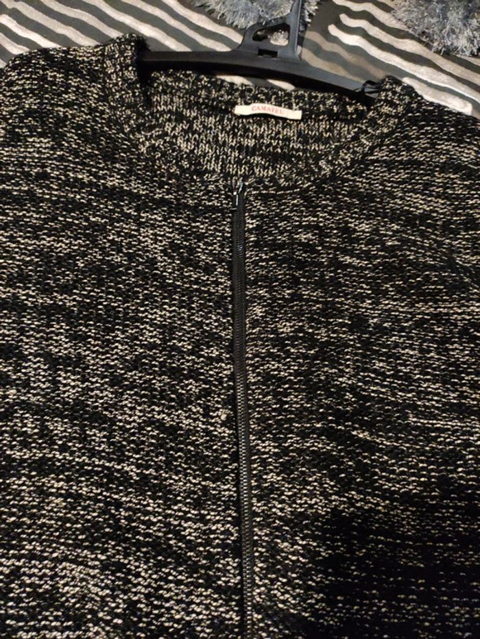 Tres vintage cape poncho Camaieu taille XL - photo numéro 6