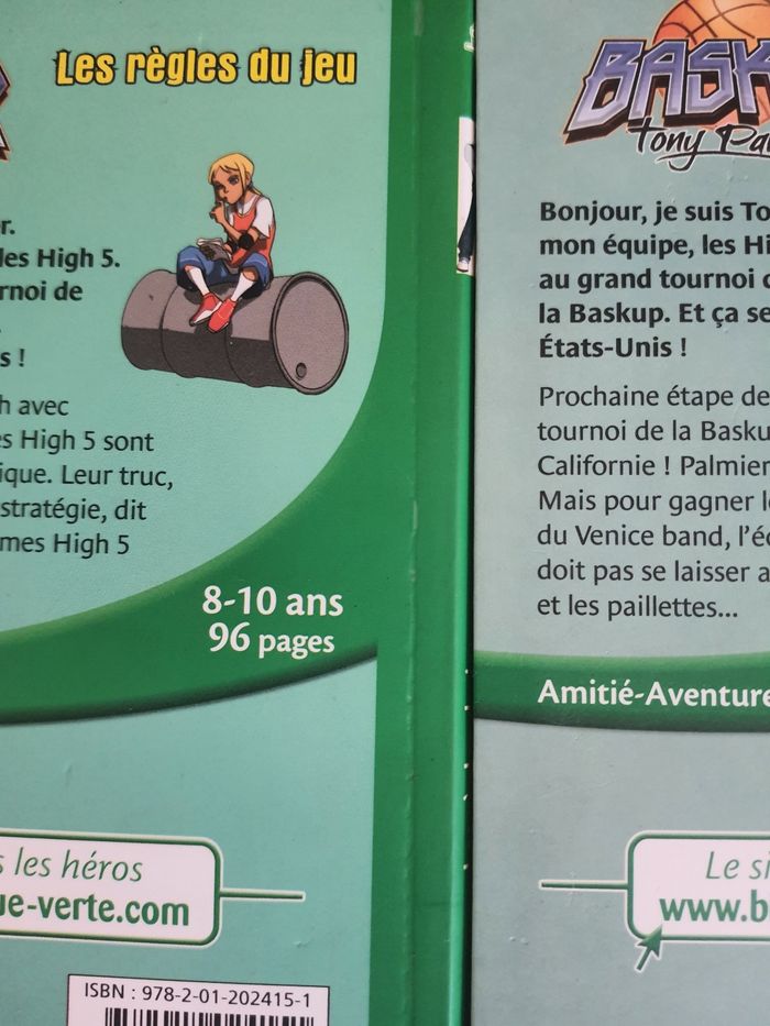 Lot de 3 livre baskup tome 1.2et3. - photo numéro 8