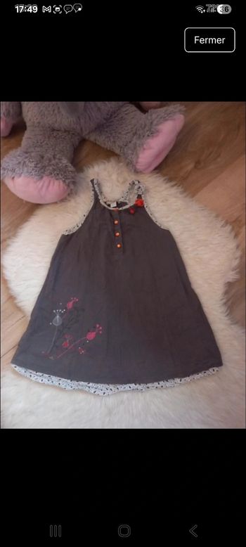 Robe d'ete 3 ans Orchestra 