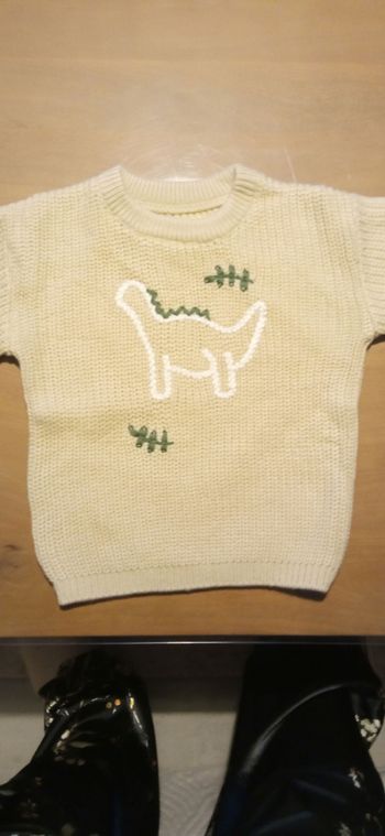 pull bébé motif dinausore ( 24/36 mois)