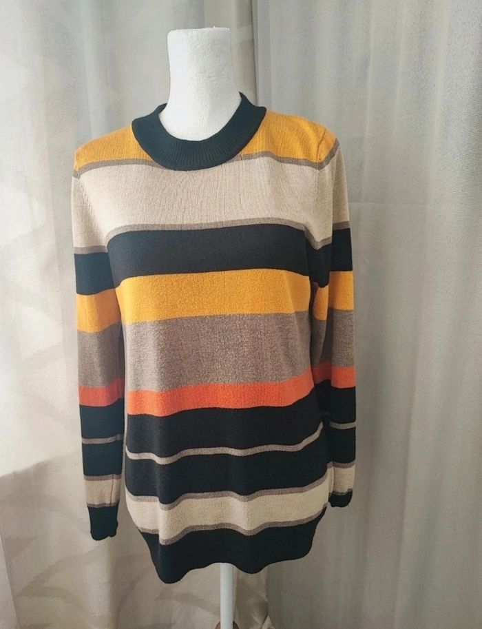 Pull col rond C&A taille M