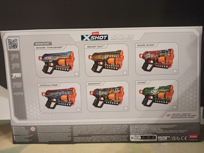 X shot zuru skins graffiti - photo numéro 4