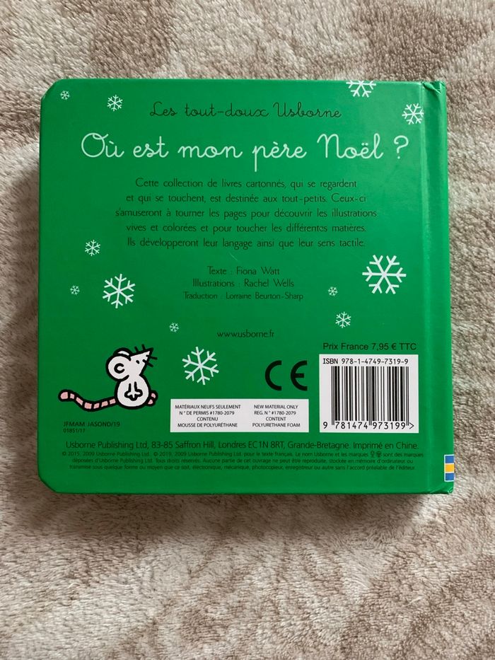 Livre bébé Où est mon père Noël ? - photo numéro 3