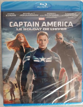 Captain America : Le soldat de l'hiver (blu-ray) Marvel Neuf Scellé