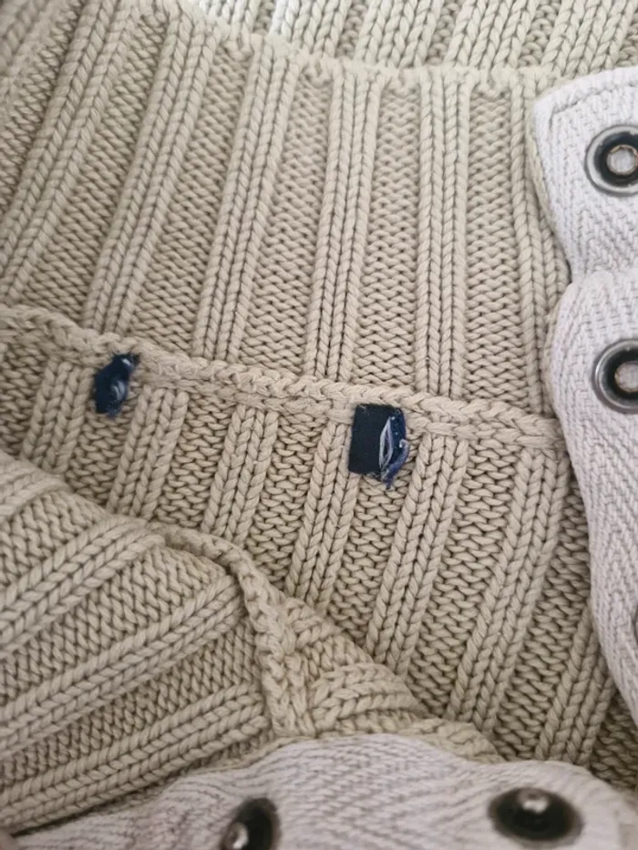 Pull mixte 3 ans Sans Marque bige - photo numéro 3