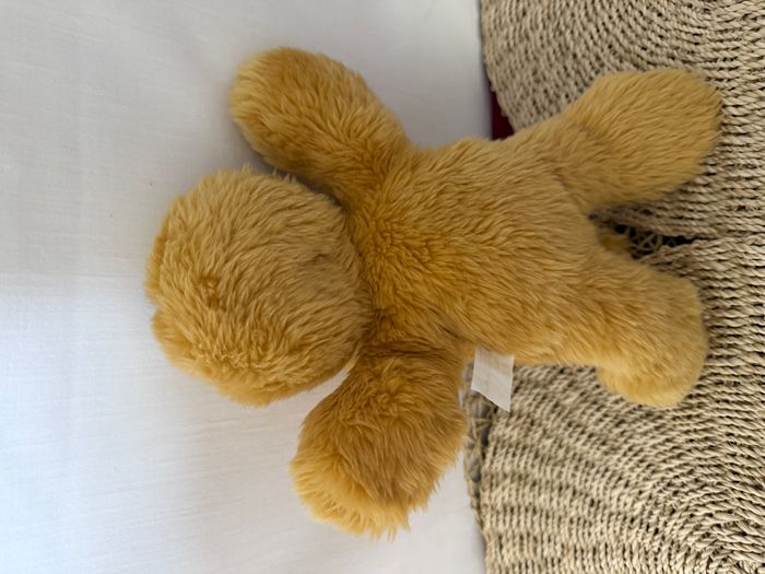 Peluche chien beige couché AIR DRY - photo numéro 5