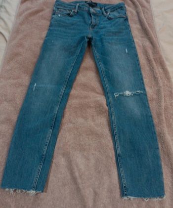 Jean troué zara t xs