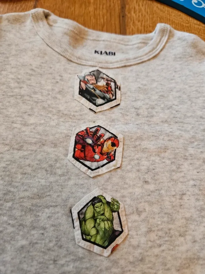 Pyjama Avengers 8 ans - photo numéro 3