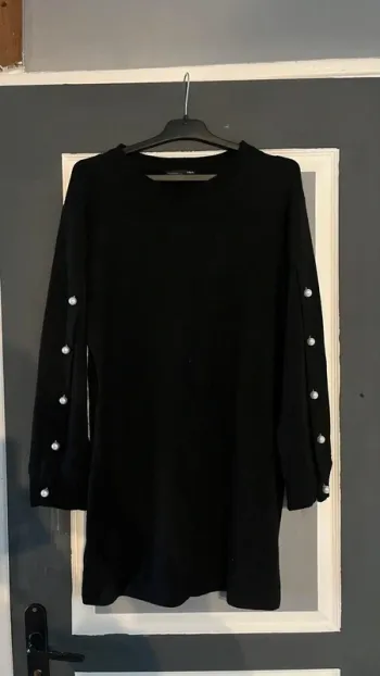 Robe avec perles