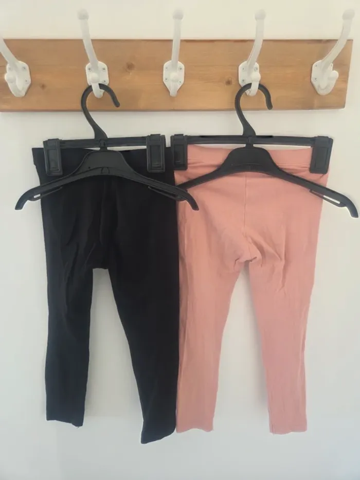Lot 2 leggings 4ans - photo numéro 6