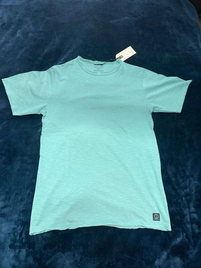 Dstrezzed – Tee-shirt "Mcqueen Slub Jersey" Beryl Green, taille S