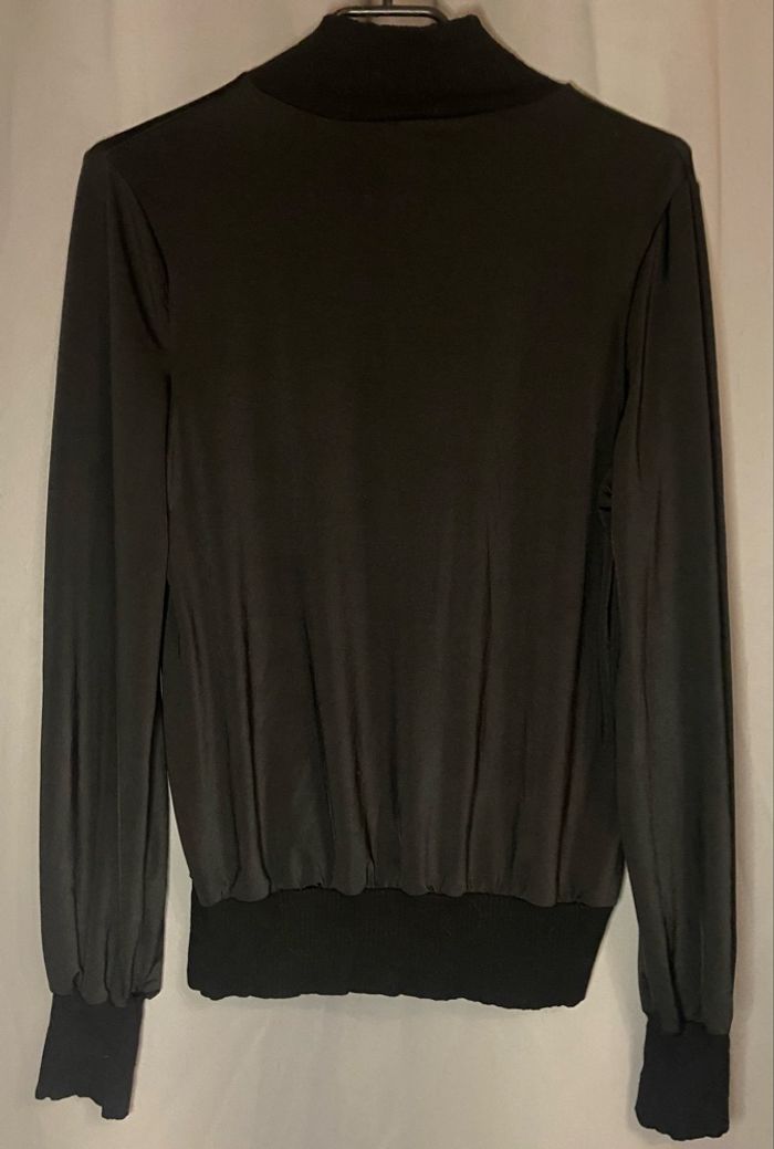 Pull fin »Sinéquanone »noir - photo numéro 4