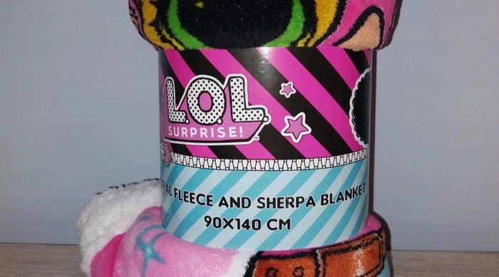 Plaid épais Lol neuf - photo numéro 2