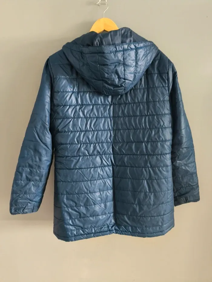 Doudoune légère bleu foncé - photo numéro 6