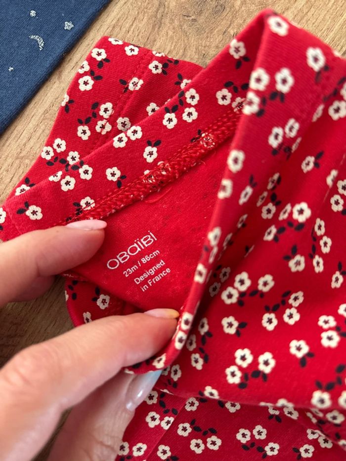 Lot de 3 leggings 2 ans - photo numéro 6