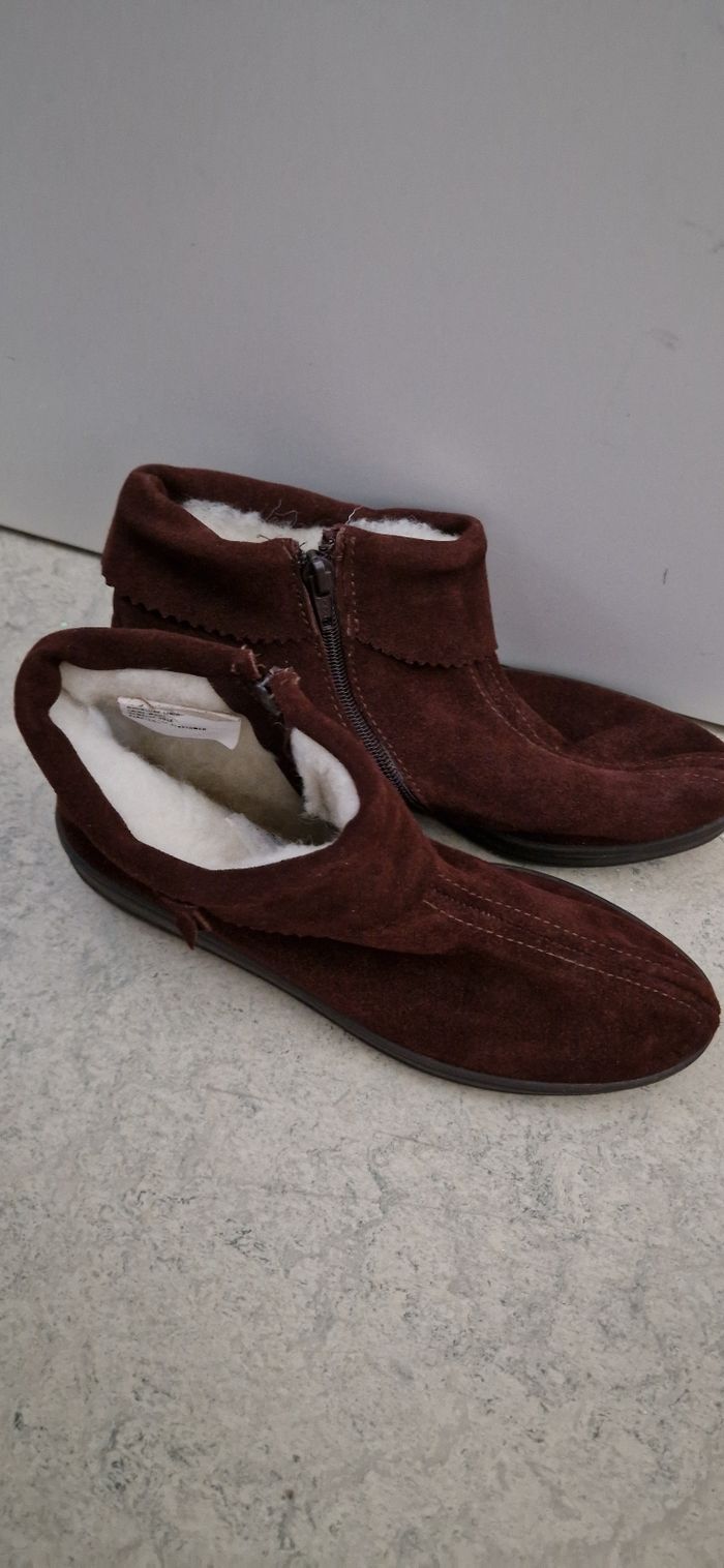 Mini bottine marron - photo numéro 2