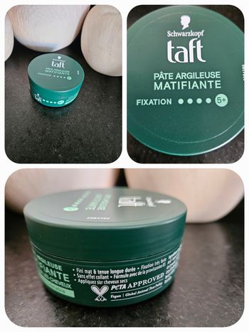 Pâte argileuse matifiante Taft Schwarzkopf