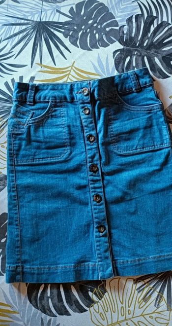 Mini jupe jeans 