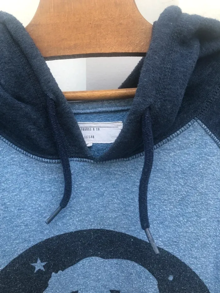 Levi's blue hoodie sweater Mens L - photo numéro 6