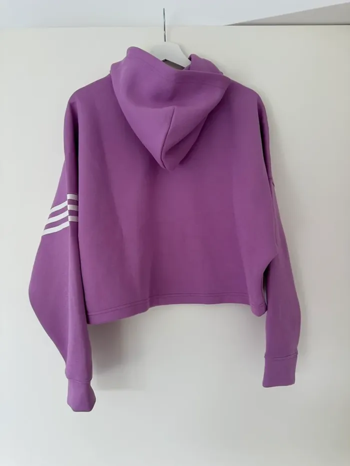 Adidas sweatshirt à capuche taille M pour femme neuf - photo numéro 7
