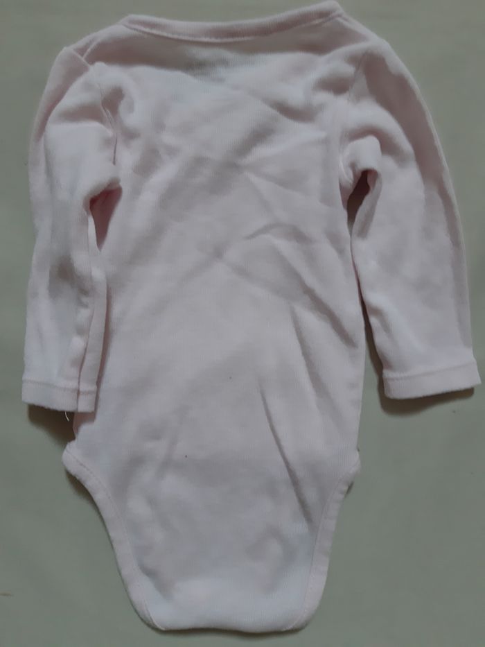 Lot de 2 bodies manches longues roses fille - Orchestra - 3 mois - photo numéro 4