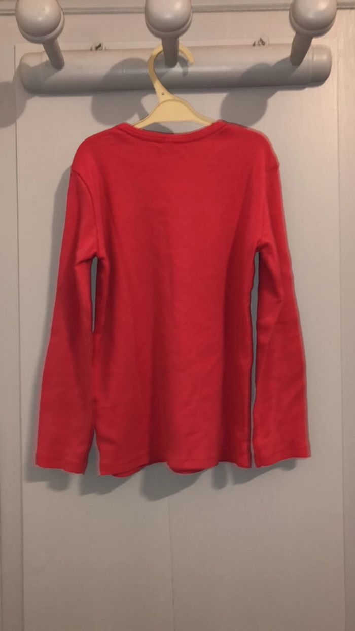 Tee shirt à manche longue bénetton - photo numéro 2