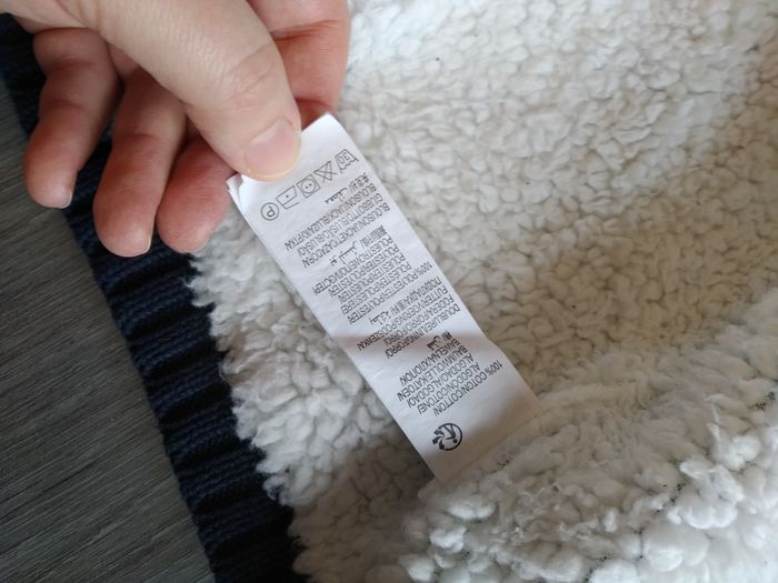 veste à capuche molletonné 6 mois - photo numéro 3