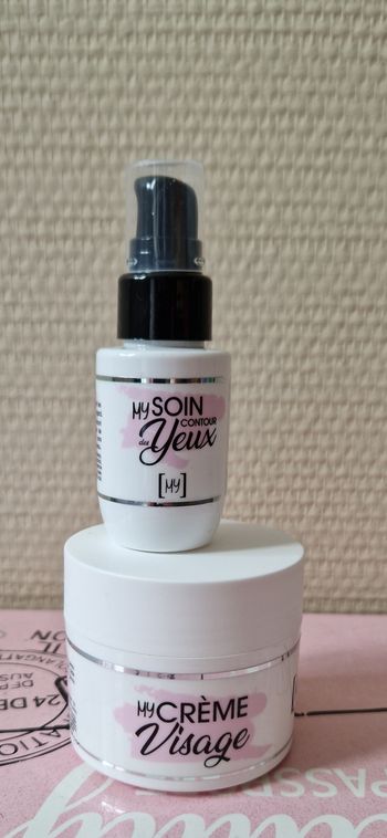 Crème visage et contour des yeux neuf