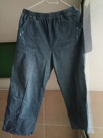 Pantalon en jean femme