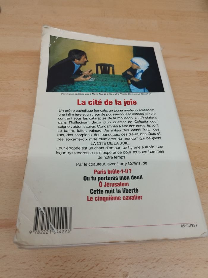 la cité de la joie
dominique Lapierre - photo numéro 2