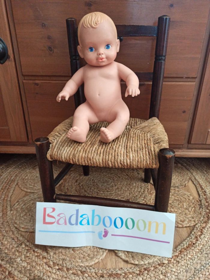 Water doll 1990 lauer toys bébé bouillote