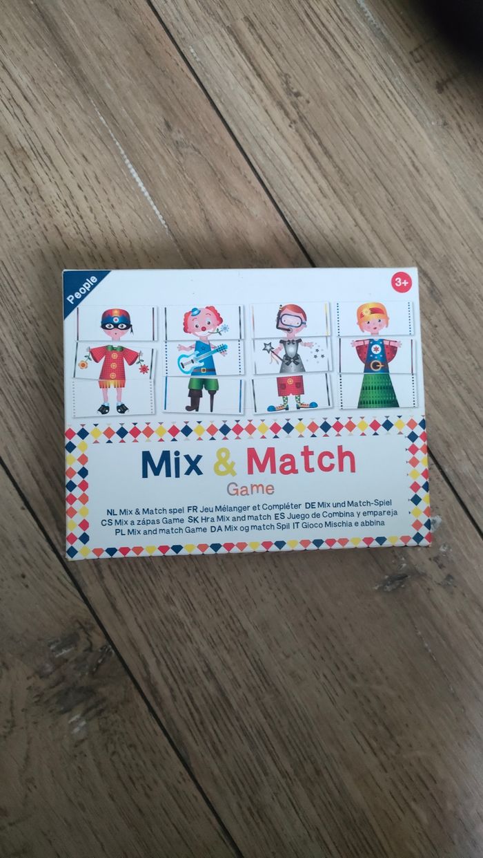 Jeu mix and match