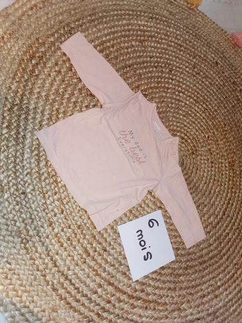 T shirt manches longues 6 mois