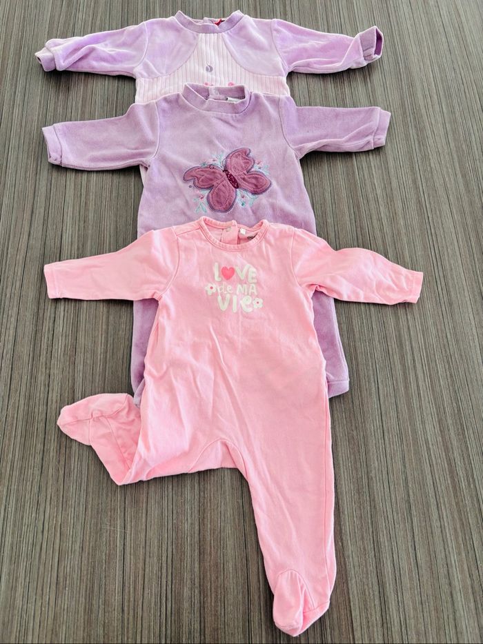 Lot 3 Pyjamas 3m