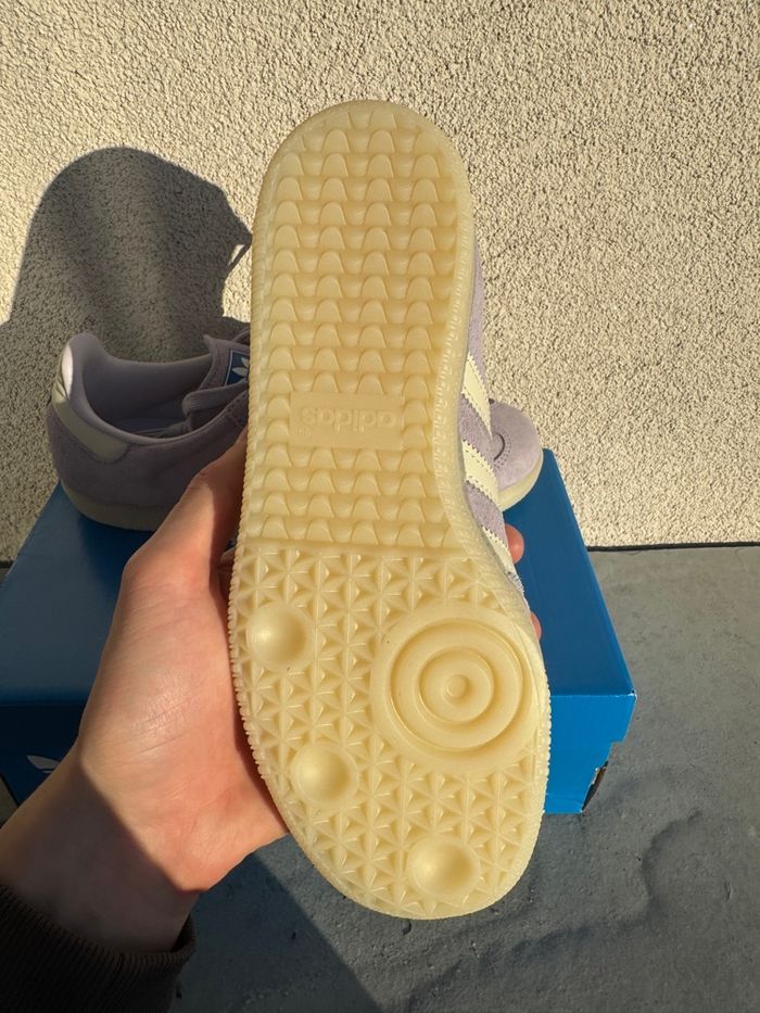 Adidas Samba Violet pale - photo numéro 5