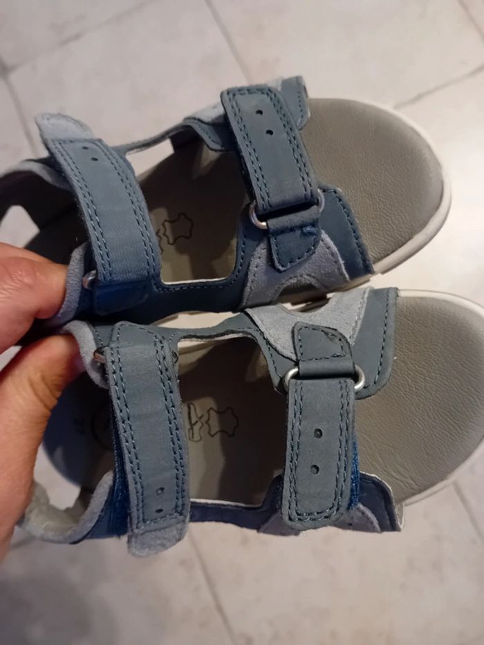 Sandales garçon cuir - photo numéro 3