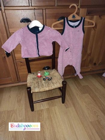 Ensemble petit bateau 3 mois tbe