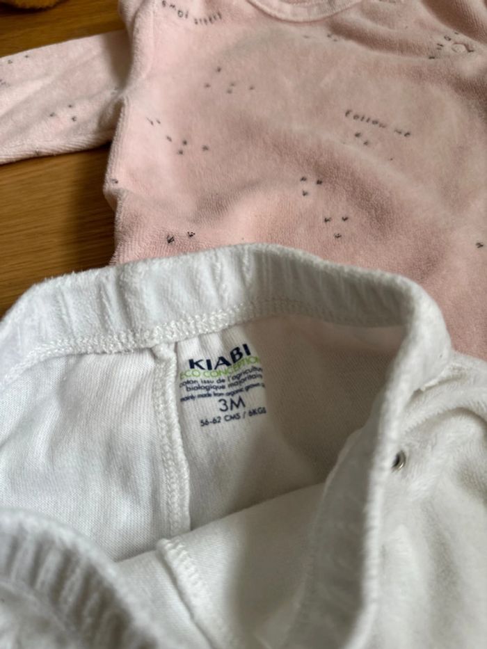 Pyjama velours deux pièces - photo numéro 3